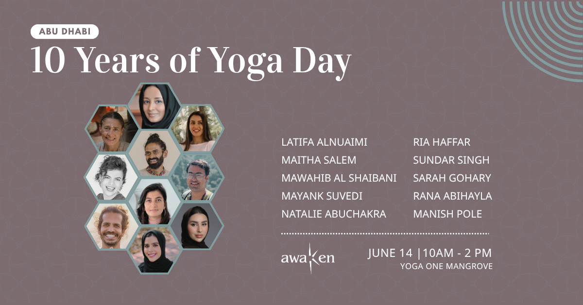 10 Years of Yoga Day Abu Dhabi